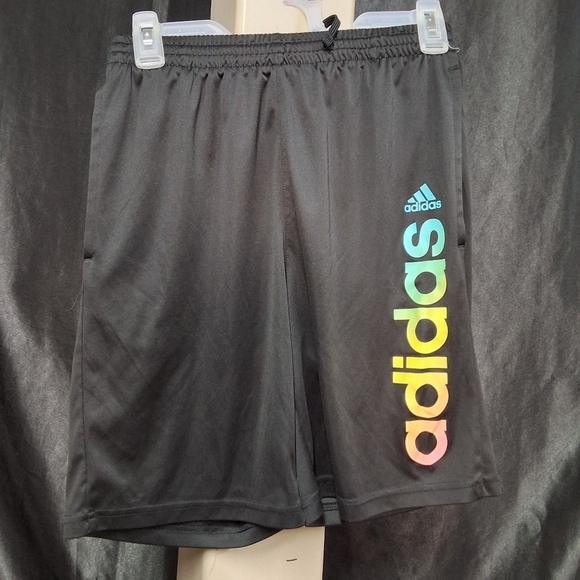 Adidas Kids Black Shorts - Picture 7 of 13